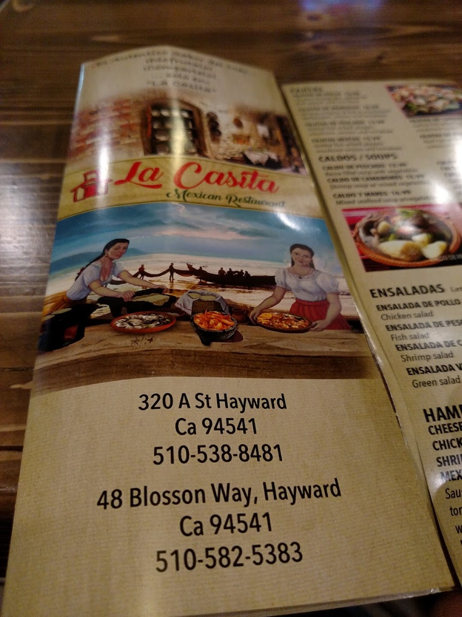 La Casita Restaurant Menu - Image 6